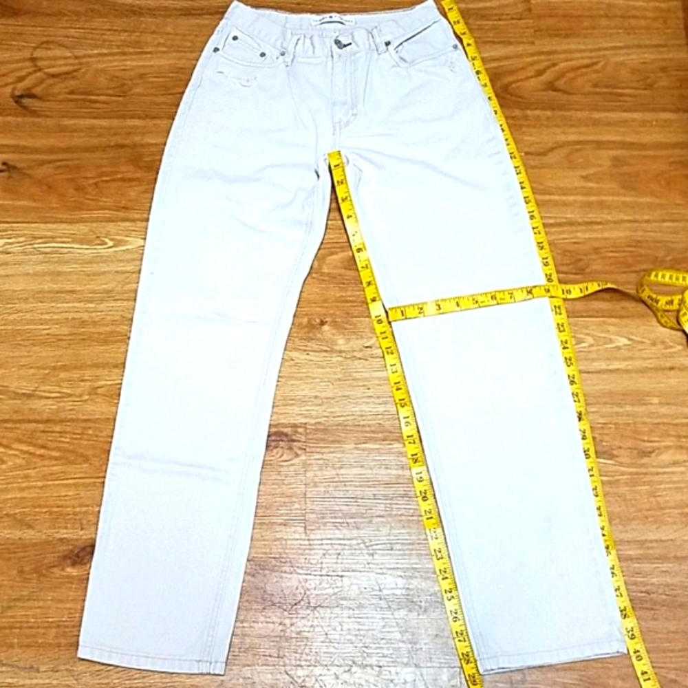 VINT TOMMY HILFIGER WOMEN'S GIRLS STRAIGHT 4x29 JEANS - Picture 2 of 8